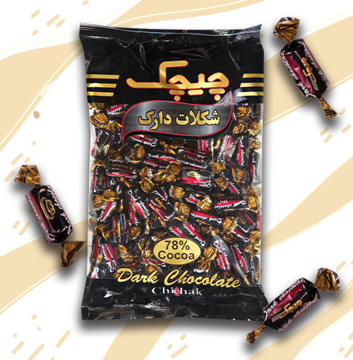 شکلات پاکتی دارک 1 کیلویی